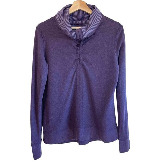 Lululemon In a Cinch Reversible Pullover Purple Top - Picture 2 of 14